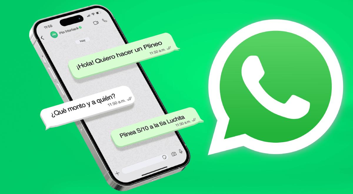 Así puedes hacer pagos y transferir dinero a Yape o Plin sin salir de WhatsApp