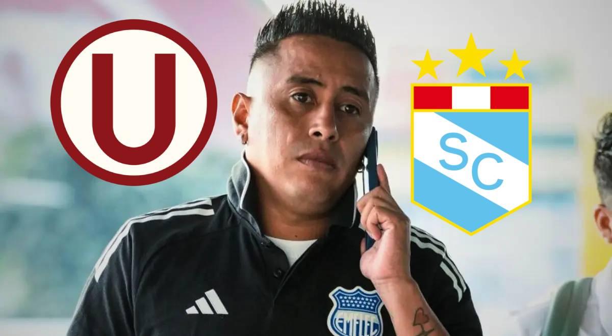Filtran que Christian Cueva está en los planes de Universitario y Sporting Cristal