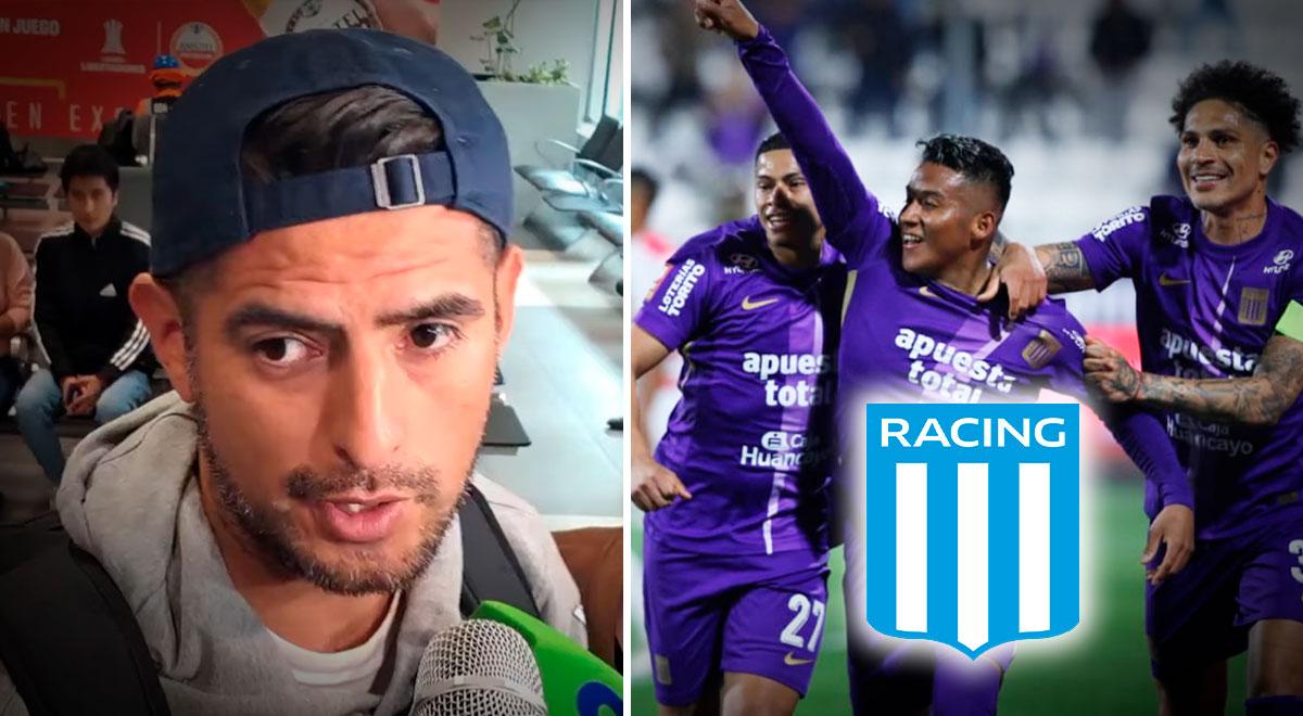 Zambrano destacó a exfigura de Racing que está cerca de firmar con Alianza: 