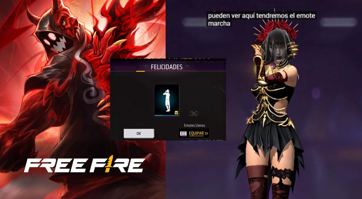 Free Fire: guía para conseguir el EMOTE 'Marcha maldita' totalmente GRATIS eb 5 pasos