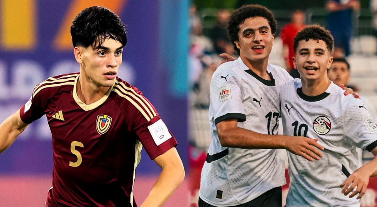 ¿A qué hora juega Venezuela vs Egipto y qué canal transmite partido del Mundial Sub 17?