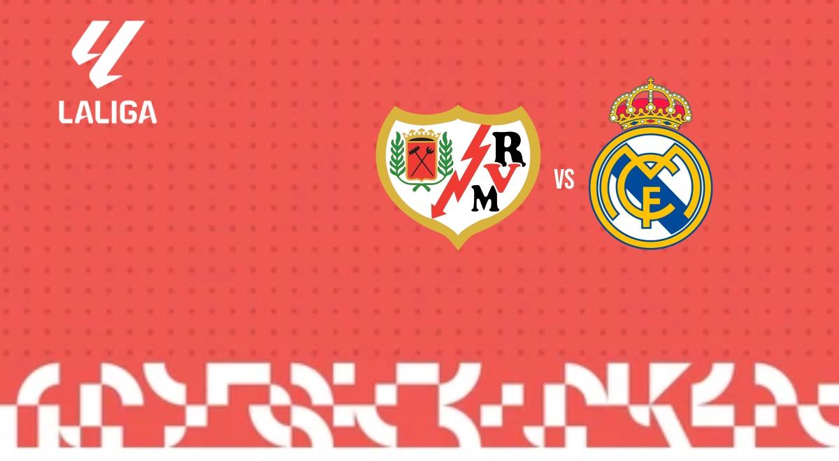 ¿A qué hora juega Real Madrid vs Rayo Vallecano y dónde ver partido por LaLiga?
