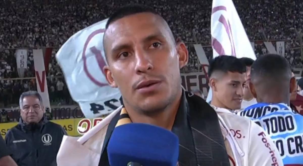 Álex Valera dejó firme mensaje tras obtener el tricampeonato de Universitario: 
