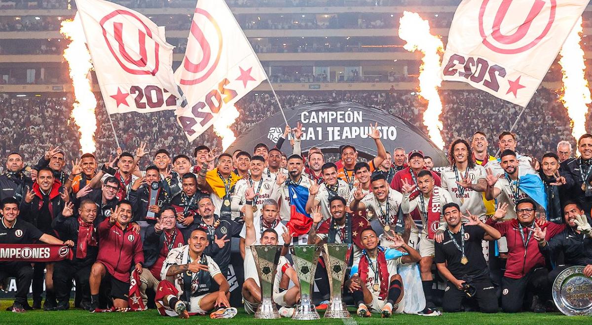 Universitario recibió millonario premio económico por el tricampeonato y derechos de transmisión