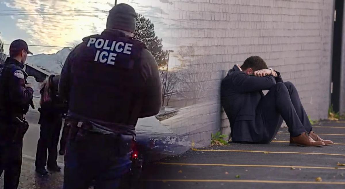 ALERTA inmigrantes en Illinois: hombre estadounidense rompe en llanto tras DESAPARICIÓN de su esposa en centro de ICE