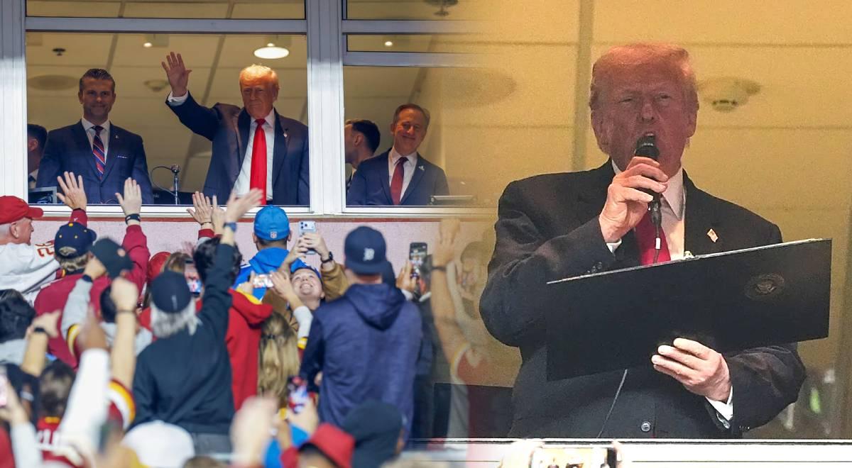 TENSIÓN en EE. UU.: Trump recibe ABUCHEOS Y APLAUSOS en el partido de la NFL entre los Washington Commanders y los Detroit Lions
