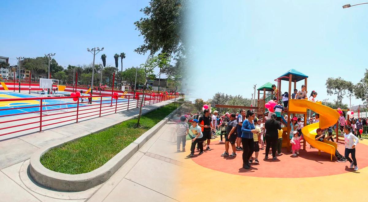 Municipalidad de San Juan de Lurigancho inauguró nuevo espacio público: proyecto mejora la calidad de vida de vecinos