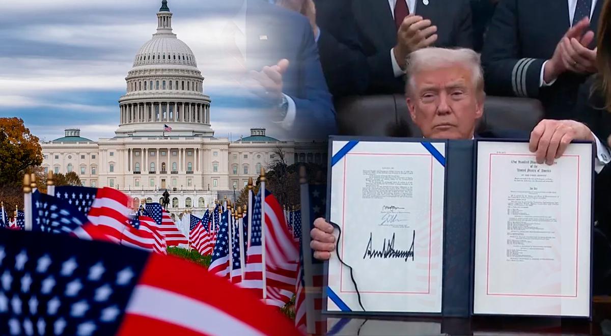 Donald Trump pone fin al cierre del Gobierno más largo de la historia en EE. UU.