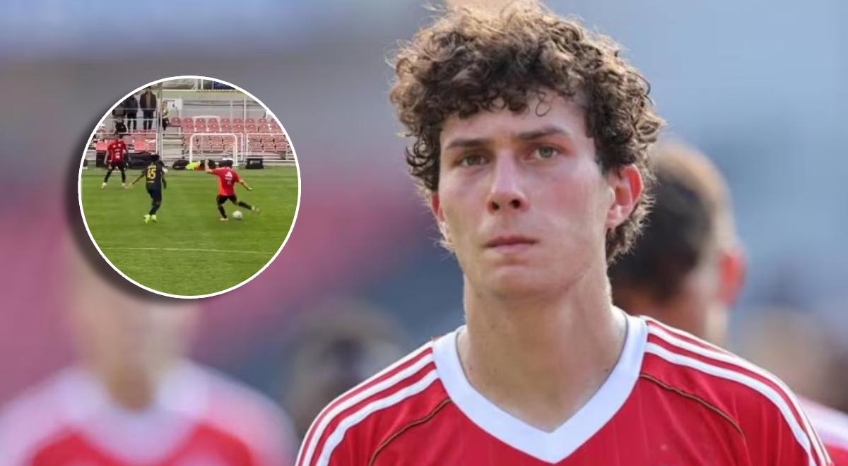 Fabio Gruber deleita con pase magistral en partido de práctica de Perú ante Sochi FC 