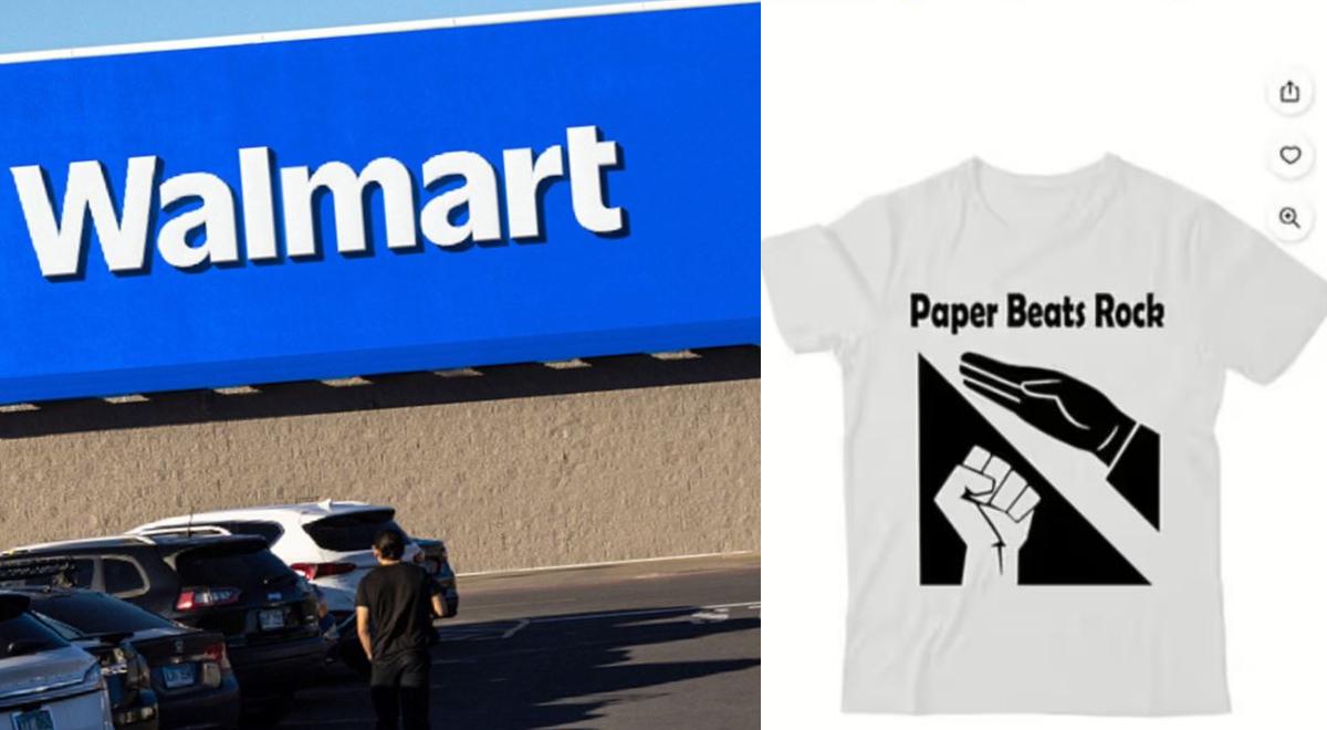 ¡ATENCIÓN! Walmart retira camiseta con supuesto saludo nazi tras protestas de clientes: 