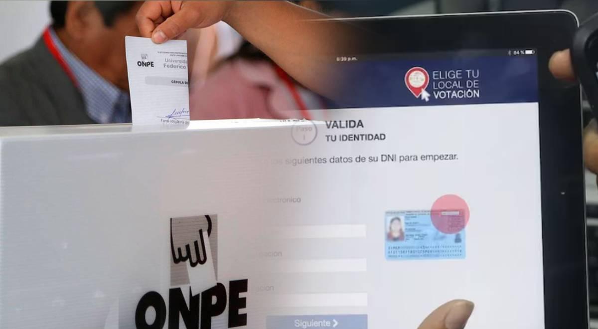 Elige tu local de votación para Elecciones 2026 desde este 23 de noviembre: requisitos y pasos para la selección