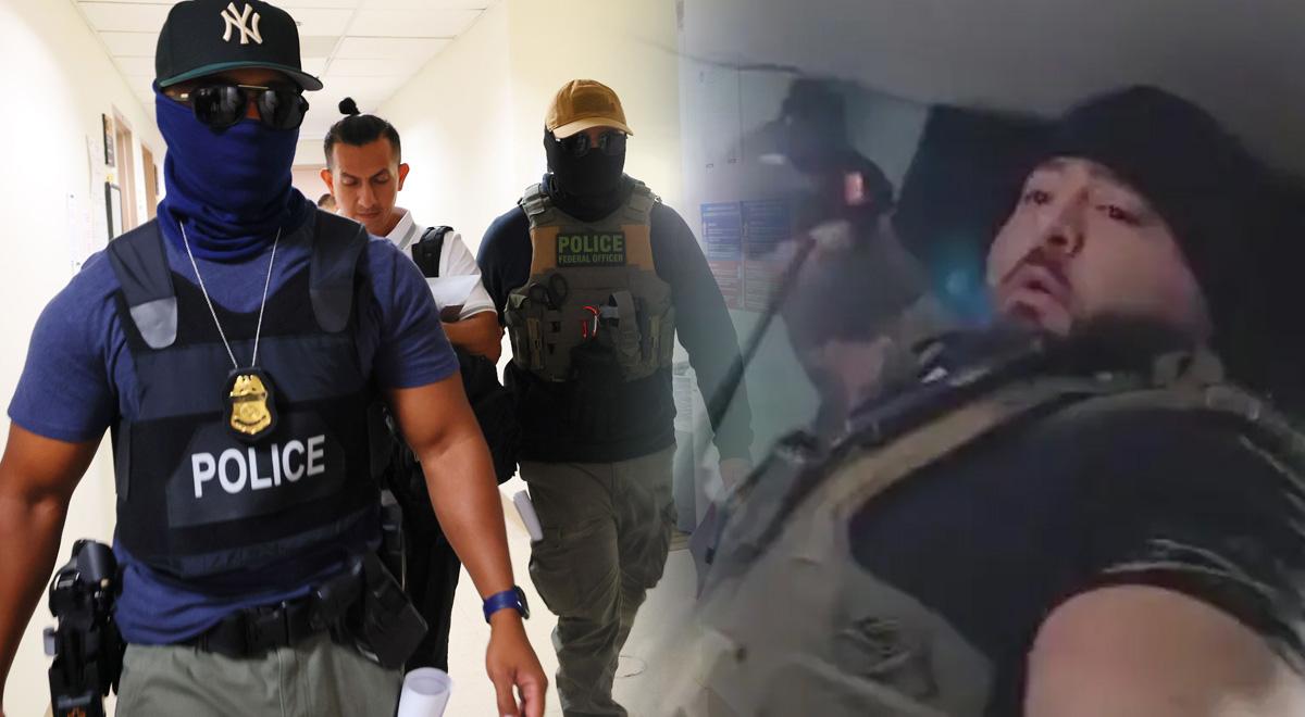 ATERRADORA redada en Nueva York: agente del ICE irrumpe en hogar y amenaza con arma a madre y sus cuatro hijos