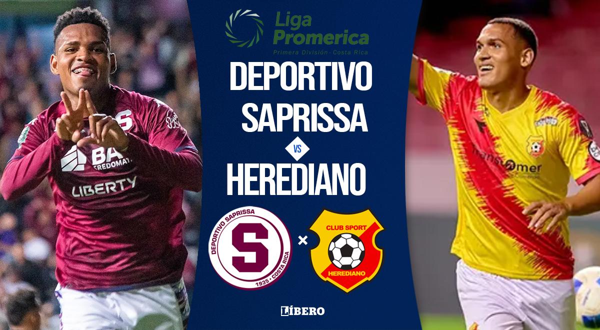 Deportivo Saprissa vs Herediano EN VIVO: hora, canal y dónde ver Liga Promerica