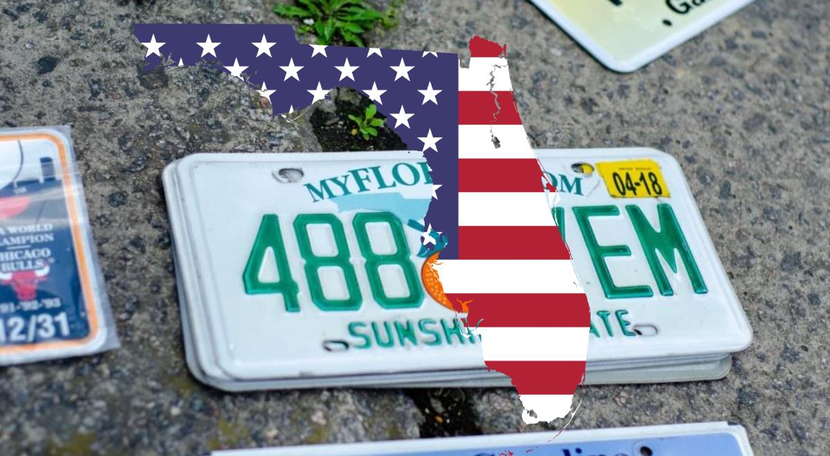 ATENCIÓN residentes de Florida: estas son las nuevas leyes estatales para modificar la placa de tu auto