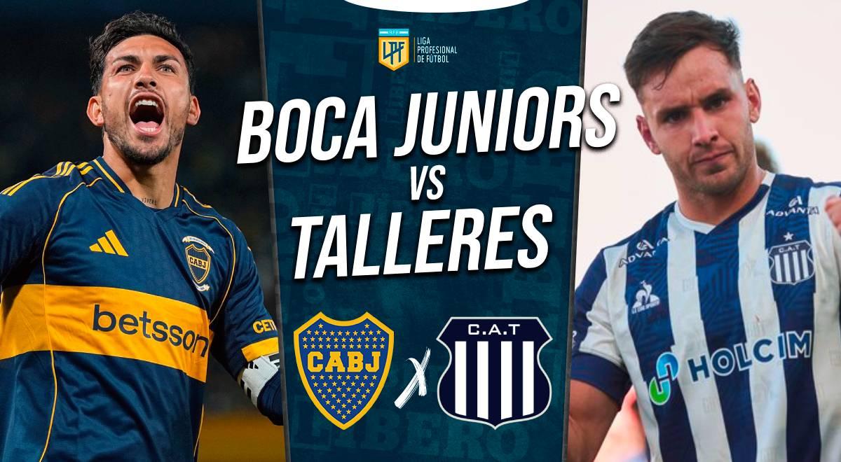 Boca Juniors vs. Talleres EN VIVO por el Torneo Clausura: pronóstico, hora y canal