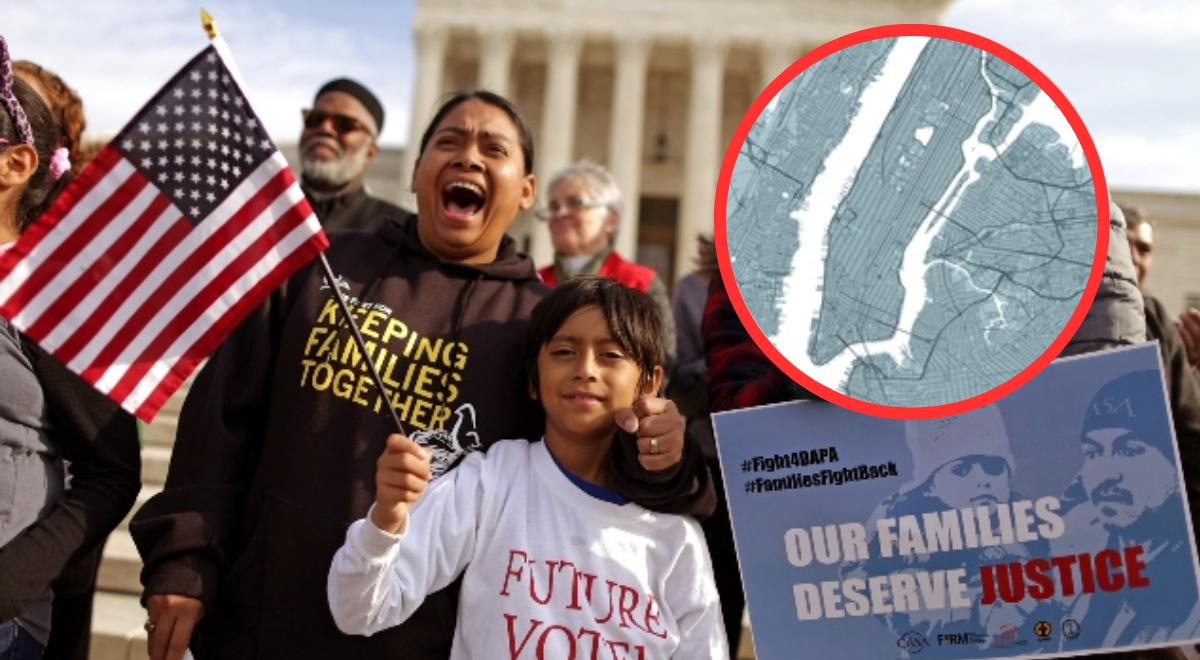 ALERTA inmigrantes: Nuevo mapa revela dónde viven los latinos en EE.UU. y la insólita razón que está sorprendiendo al país