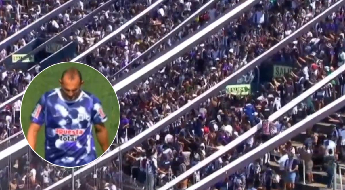 El gesto de Hernán Barcos cuando los hinchas de Alianza Lima le pidieron no dejar el club