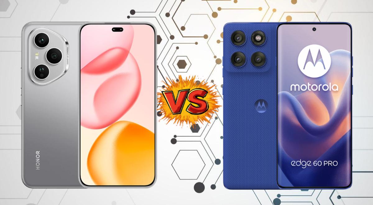 Honor 400 Pro vs. Motorola Edge 60 Pro: ¿cuál de estos dos gama alta tiene mejor rendimiento y cuesta menos?