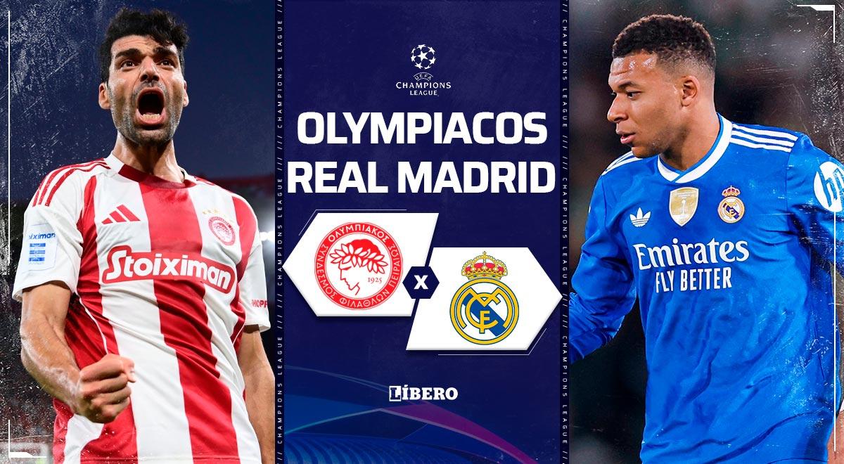 Real Madrid vs Olympiacos EN VIVO por Champions League: pronóstico, a qué hora juega y dónde ver