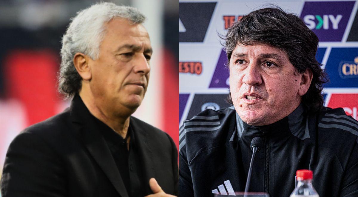 El afectuoso encuentro entre Jean Ferrari y Néstor Gorosito, DT de Alianza Lima 