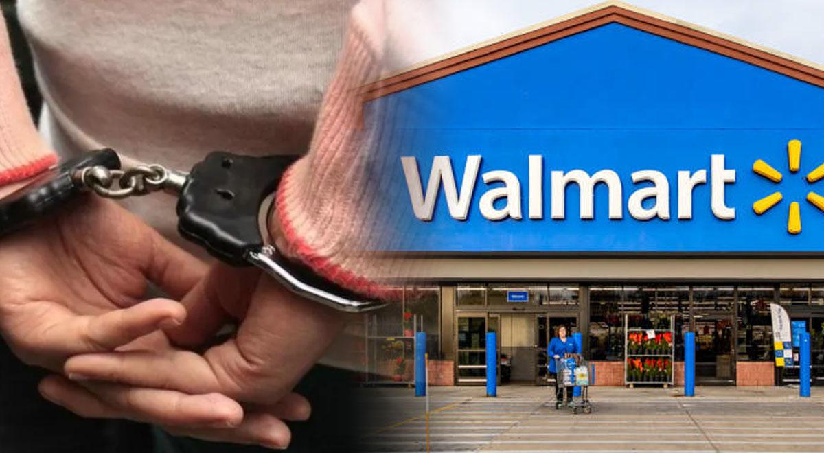 Walmart: arrestan a mujer tras ser acusada de robar artículos valorizados en $1.013,61