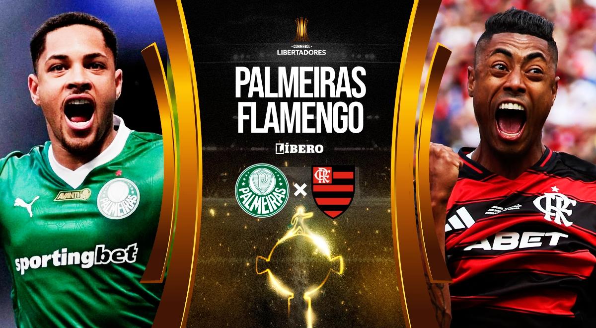 Palmeiras vs Flamengo EN VIVO, final Copa Libertadores 2025: pronóstico, horario y canales