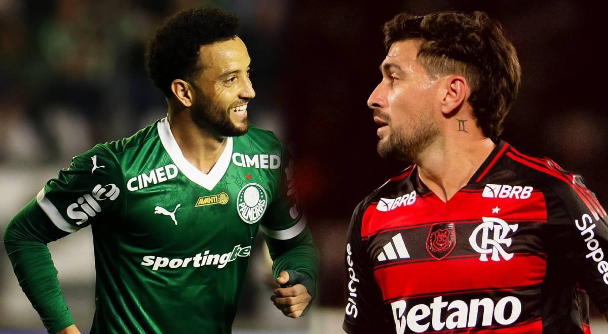 Palmeiras vs Flamengo: alineaciones de Ferreira y Filipe Luís para ganar la Copa Libertadores