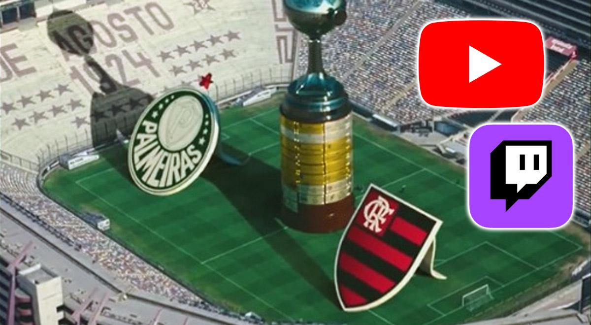 Oficial: Partido Palmeiras vs Flamengo por Final de Copa Libertadores se verá por Youtube y Twitch