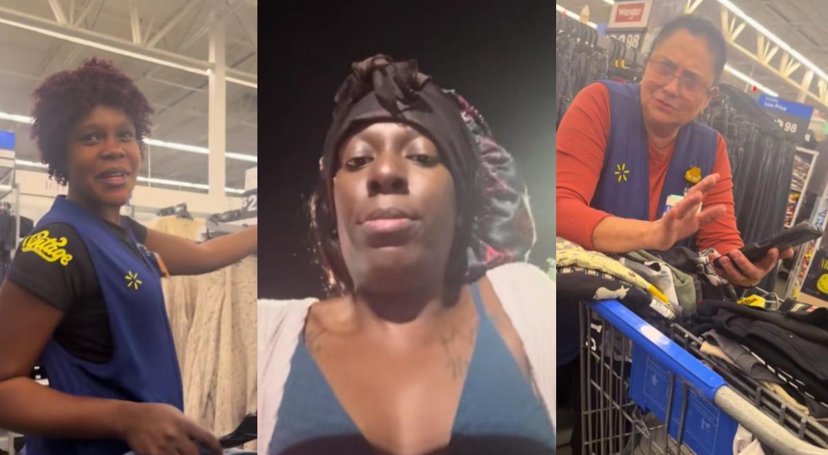 Mujer se indigna por 5 empleados de Walmart en Florida que no hablan inglés: 