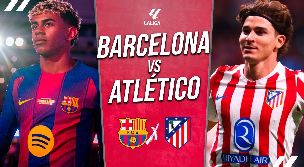 Barcelona vs Atlético Madrid EN VIVO y EN DIRECTO: cuándo juega, hora, canal y dónde ver