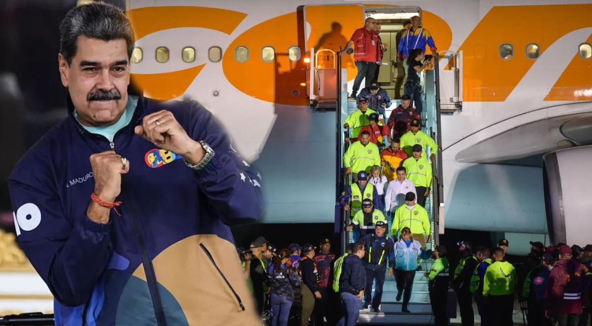 Pese a bloqueo del espacio aéreo de Venezuela, Nicolás Maduro recibe vuelos de deportados venezolanos desde EE. UU.