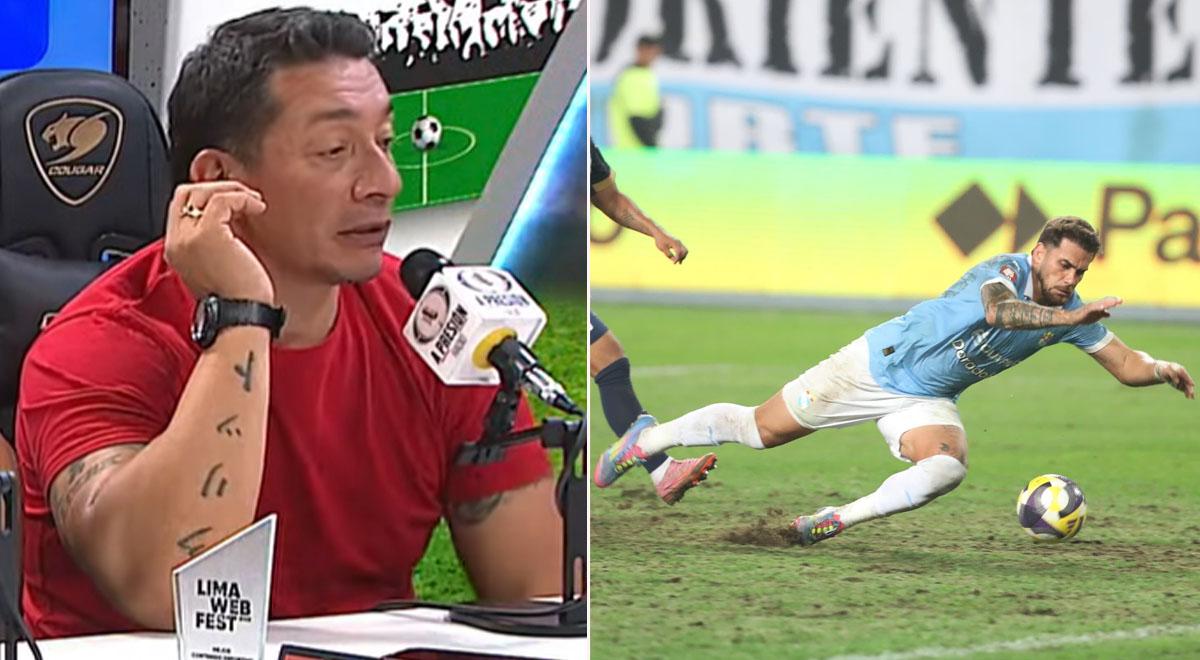 Carlos Galván dejó fuerte calificativo sobre Felipe Vizeu y nombró a Hernán Barcos: 