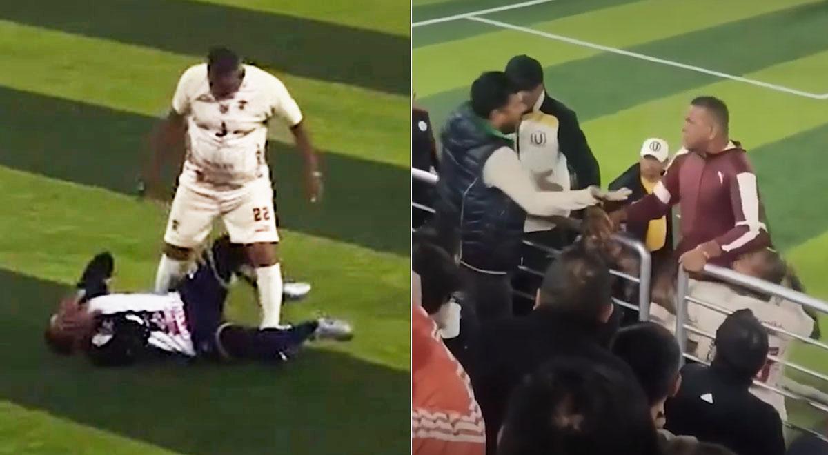 ¡Broncaza! 'Puma' Carranza perdió los papeles con Pedro García y lo agredió en 'Clásico de Leyendas'