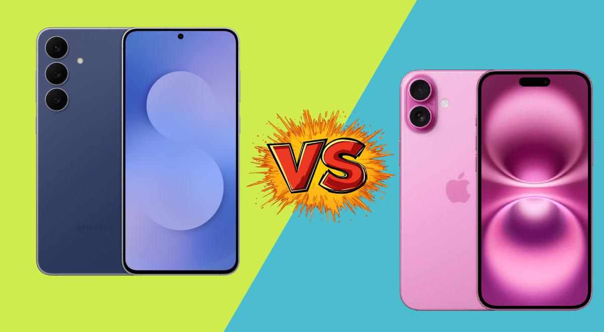 Galaxy S25 FE vs. iPhone 16: ¿Cuál de estos teléfonos de gama alta sería el mejor regalo para Navidad?