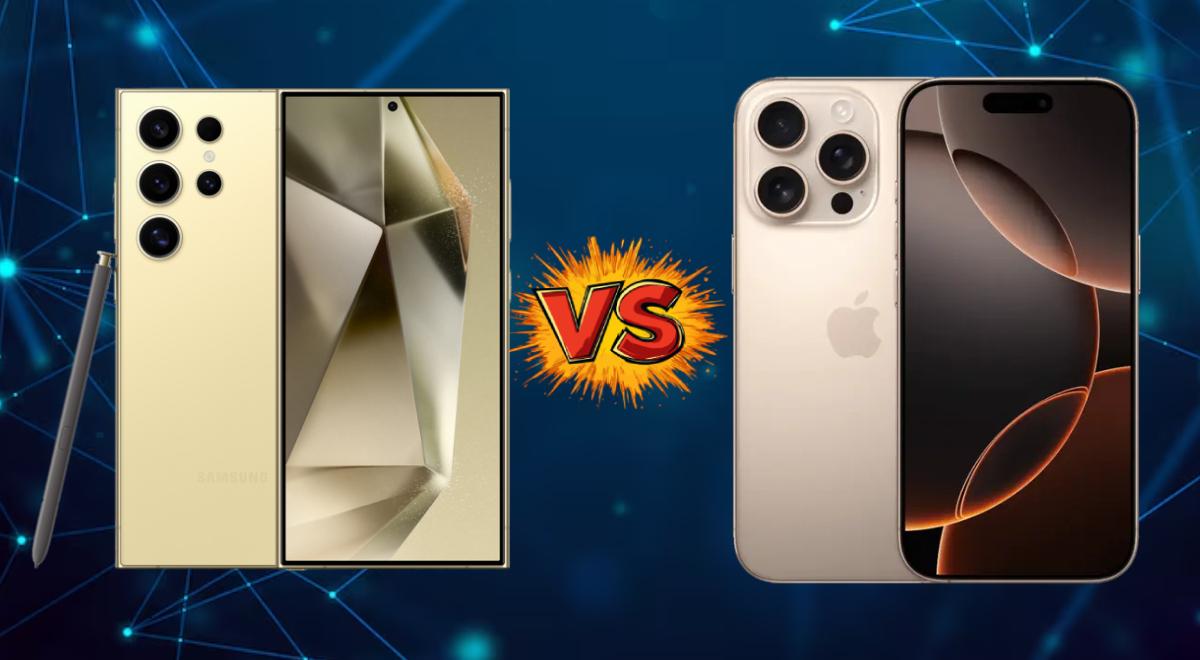 Galaxy S24 Ultra vs. iPhone 16 Pro Max: ¿cuál de estos dos teléfonos de 2024 me conviene comprar por su calidad y precio?
