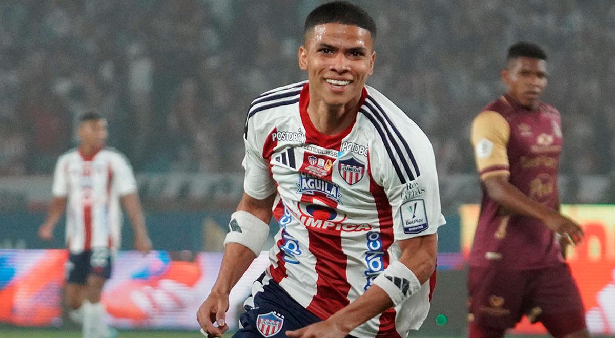 Junior goleó 3-0 a Tolima en la final de ida de la Liga BetPlay 2025