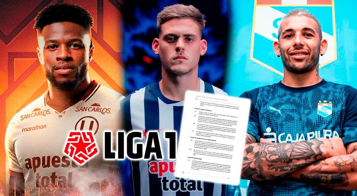 Oficial: Liga 1 confirma nuevo reglamento y anuncia cantidad de jugadores extranjeros por equipo