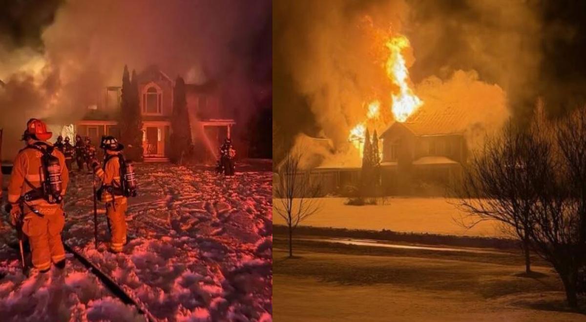 ¡PELIGRO en Massachusetts! Familia vive pesadilla con incendio que destruyó su casa en Oakham y dejó una persona muerta
