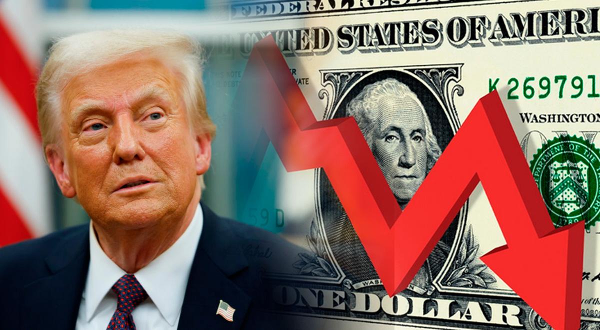 El dólar SE DESPLOMA: tensiones entre Donald Trump y Europa sacuden los mercados globales