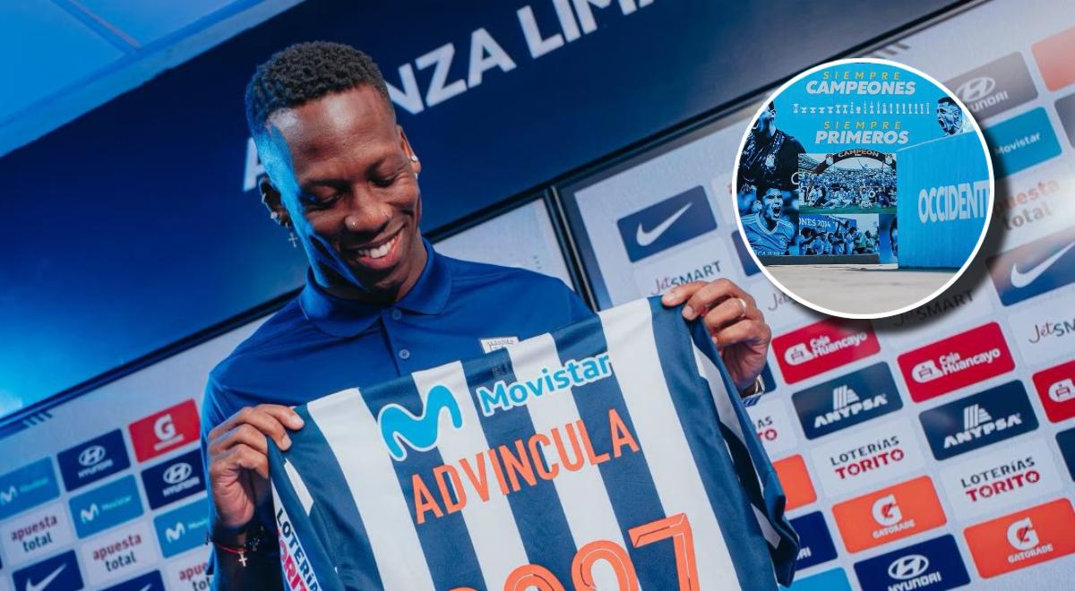 Sporting Cristal retiró imagen de Advíncula que se ubicaba en el Gallardo tras firmar con Alianza