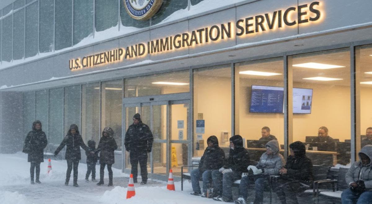 ALERTA por TORMENTA INVERNAL en EE. UU.: ¿Oficinas de migración cerrarán o cambiarán horarios por el clima extremo? AQUÍ la respuesta