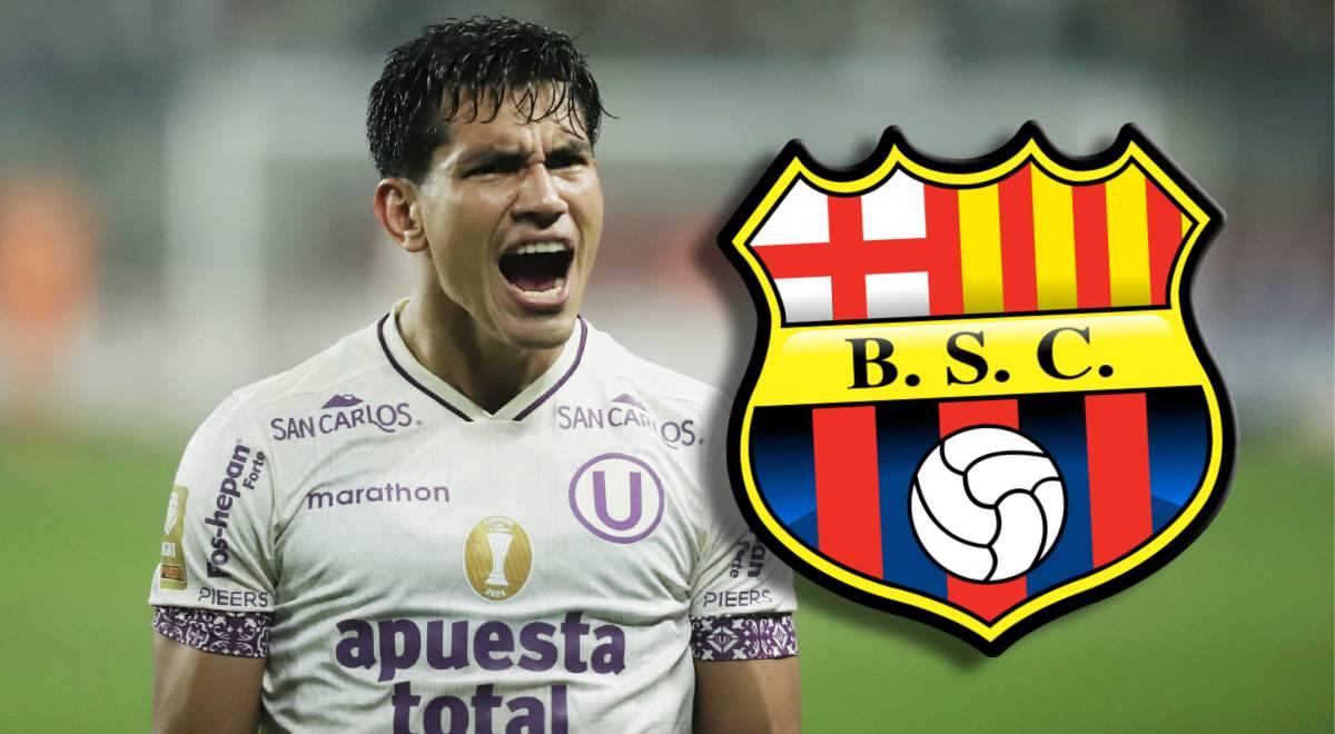 En Ecuador llenan de halagos a figura de Barcelona SC que puede firmar por Universitario: "Préstamo"
