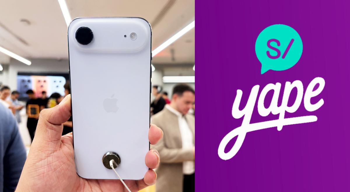 Yape regala más de 2300 soles de descuento para comprar el iPhone más DELGADO del mundo