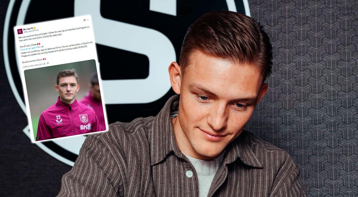 Burnley rompe su silencio tras ver a Oliver Sonne con camiseta de Sparta Praga: "Hasta el..."