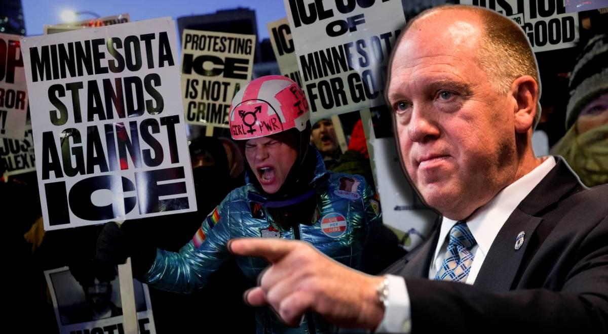 Tom Homan hizo una FIRME PROMESA tras la muerte de ciudadanos estadounidenses a manos de agentes del ICE en Minneapolis