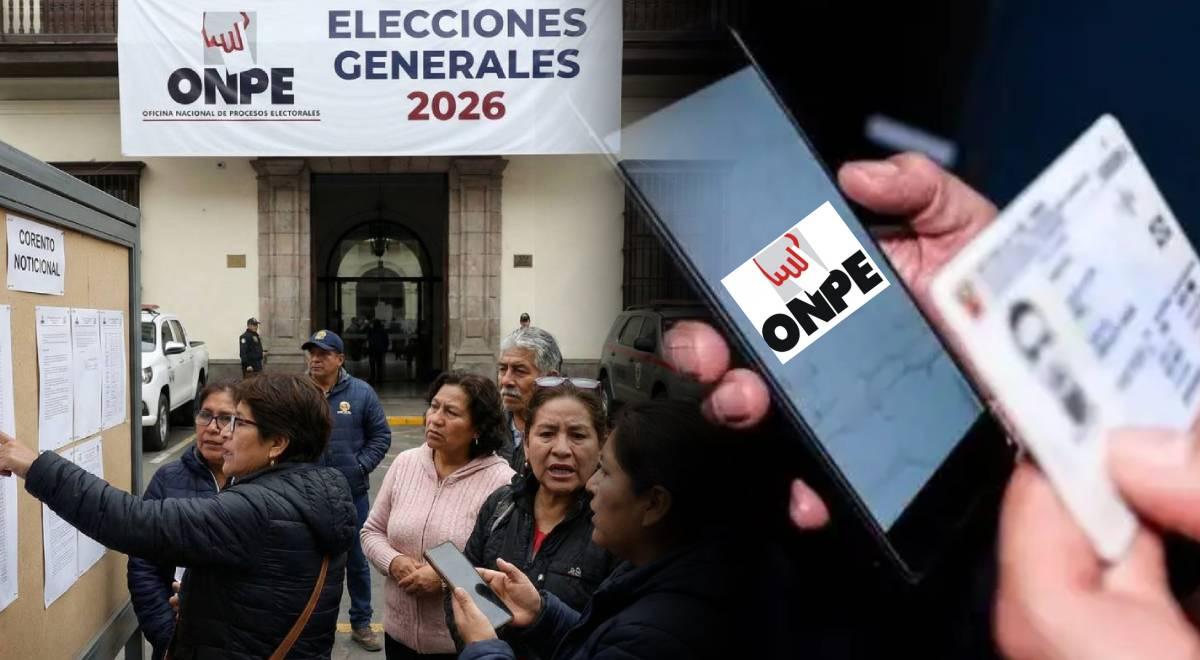 ¿Cómo saber mi local de votación solo con DNI para las Elecciones Generales 2026? Sigue estos pasos