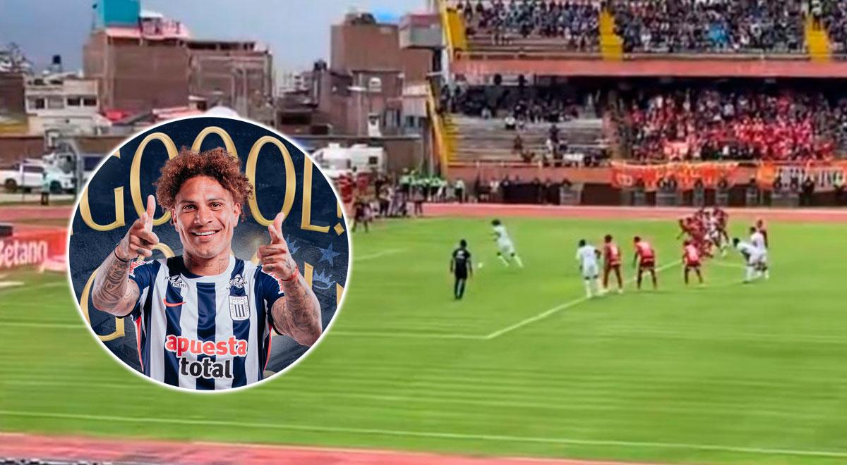 ¡Locura en la altura! Gol de Paolo Guerrero para el 1-0 de Alianza Lima sobre Sport Huancayo 
