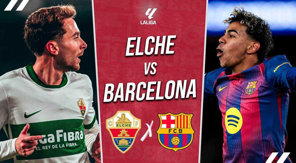 Barcelona vs Elche EN VIVO por DirecTV Sports: pronóstico, a qué hora juega y dónde ver LaLiga [VIDEO]