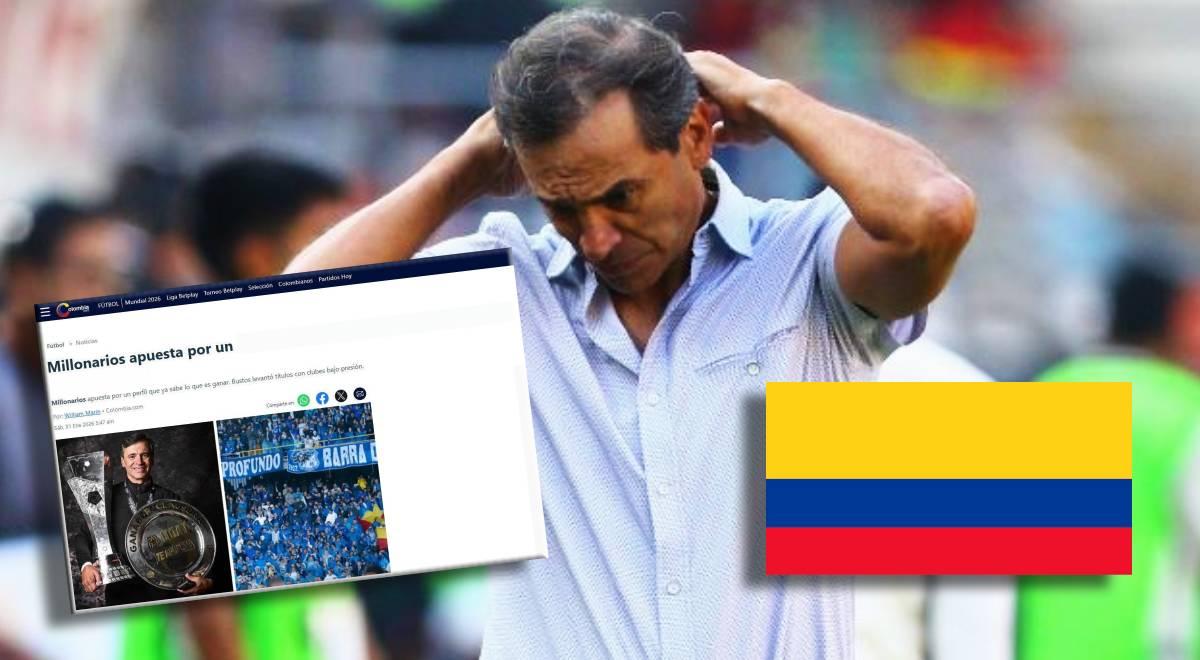 Prensa colombiana da firme calificativo a Fabián Bustos tras sonar en Millonarios: "Apuesta por un..."