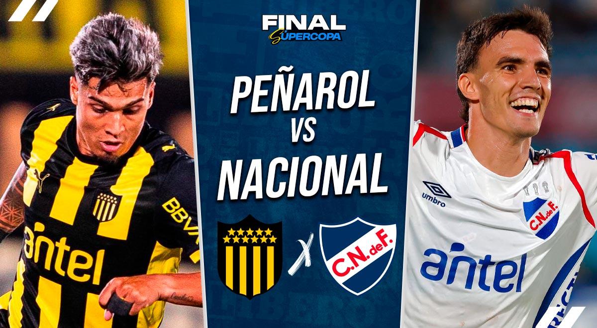 Peñarol vs Nacional EN VIVO por DIRECTV: pronóstico, a qué hora juega y canal para ver la Supercopa [VIDEO]